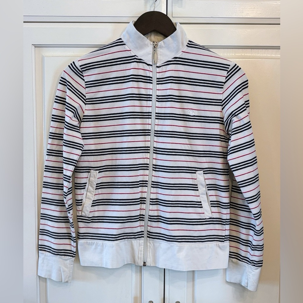 VINTAGE Authentic Burberry London zip up in size M